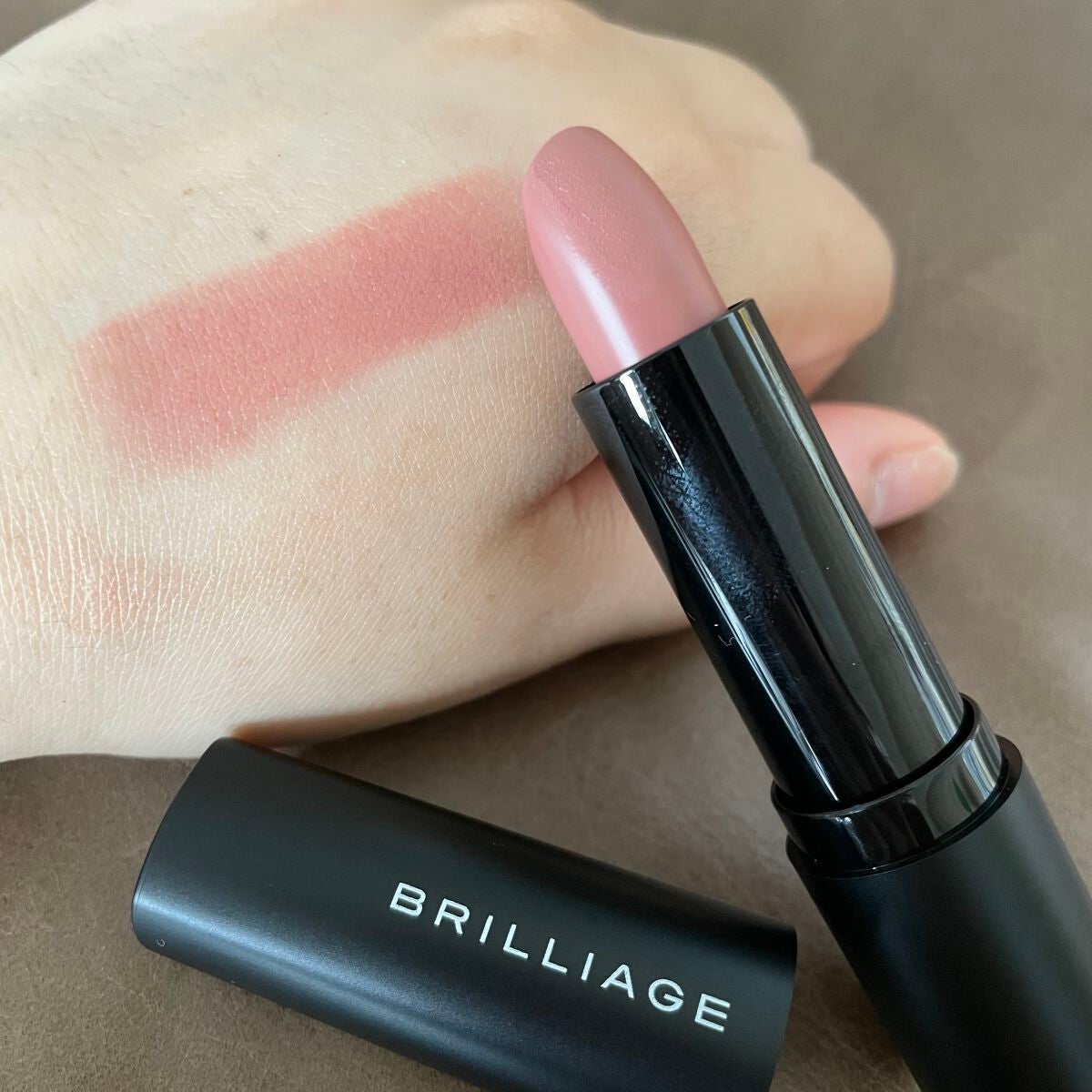 パウダーグローリップス/ブリリアージュ/口紅を使ったクチコミ(1枚目)