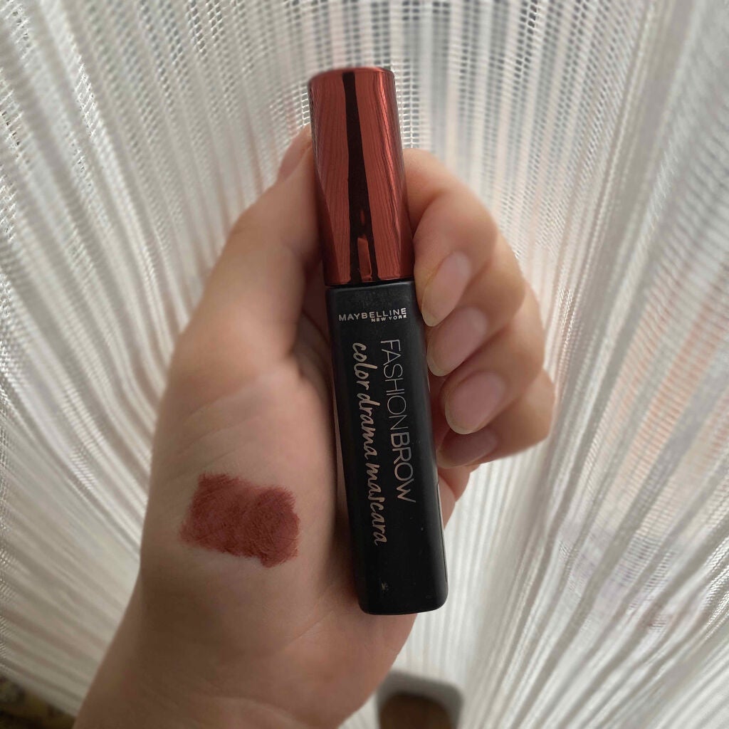 ファッションブロウ カラードラマ マスカラ/MAYBELLINE NEW YORK/眉マスカラを使ったクチコミ(1枚目)