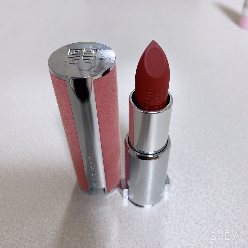 ルージュ・ジバンシイ・シアー・ベルベット/GIVENCHY/口紅を使ったクチコミ（3枚目）