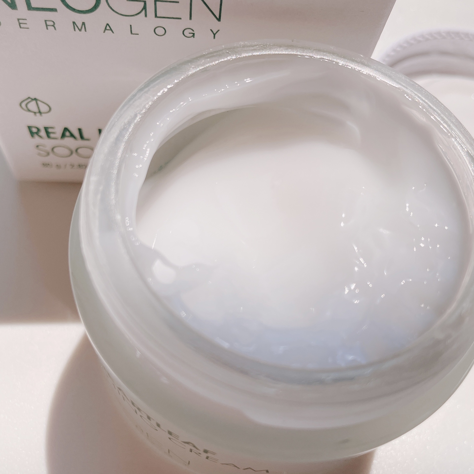 リアルドクダミスージングクリーム/NEOGEN/フェイスクリームを使ったクチコミ（3枚目）