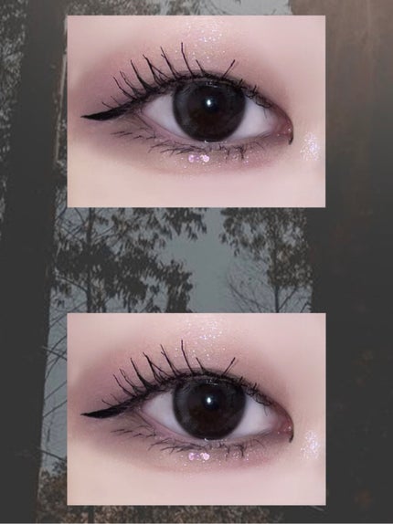 描くふたえアイライナー/CEZANNE/リキッドアイライナーを使ったクチコミ(2枚目)