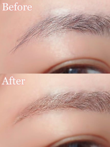 ハンオールブロウカラ/rom&nd/眉マスカラを使ったクチコミ(4枚目)