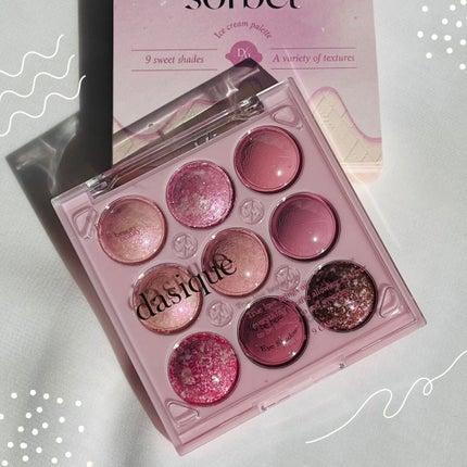 シャドウパレット/dasique/アイシャドウパレットを使ったクチコミ(1枚目)