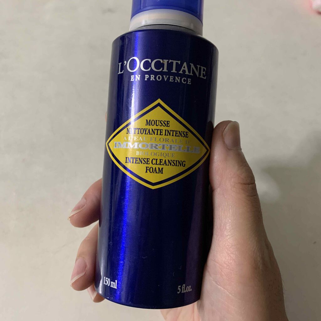 イモーテル プレシューズインテンスクレンジングフォーム/L'OCCITANE/洗顔フォームを使ったクチコミ(1枚目)
