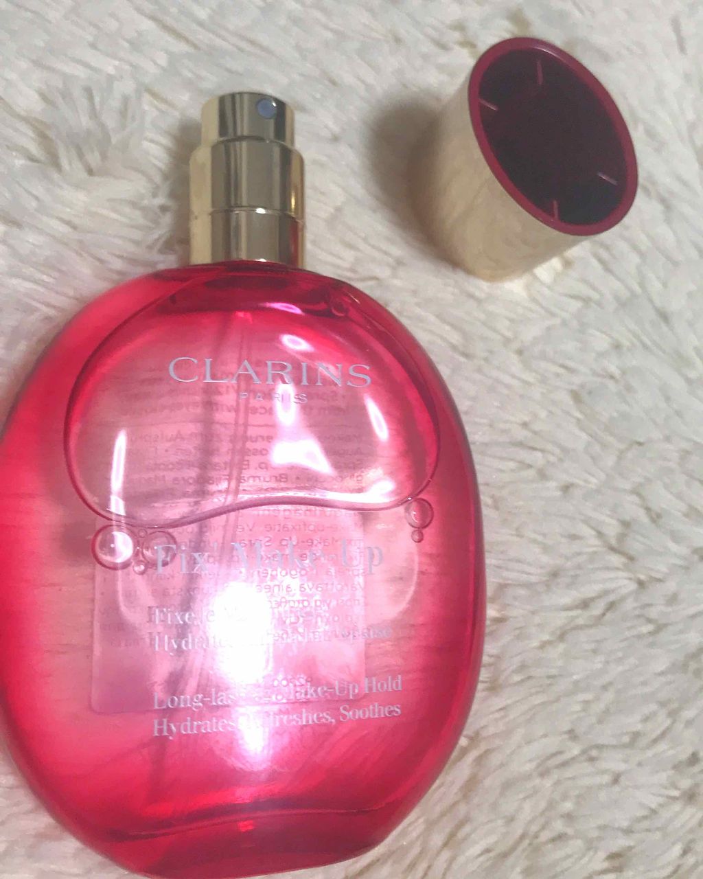 フィックス メイクアップ/CLARINS/ミスト状化粧水を使ったクチコミ(1枚目)