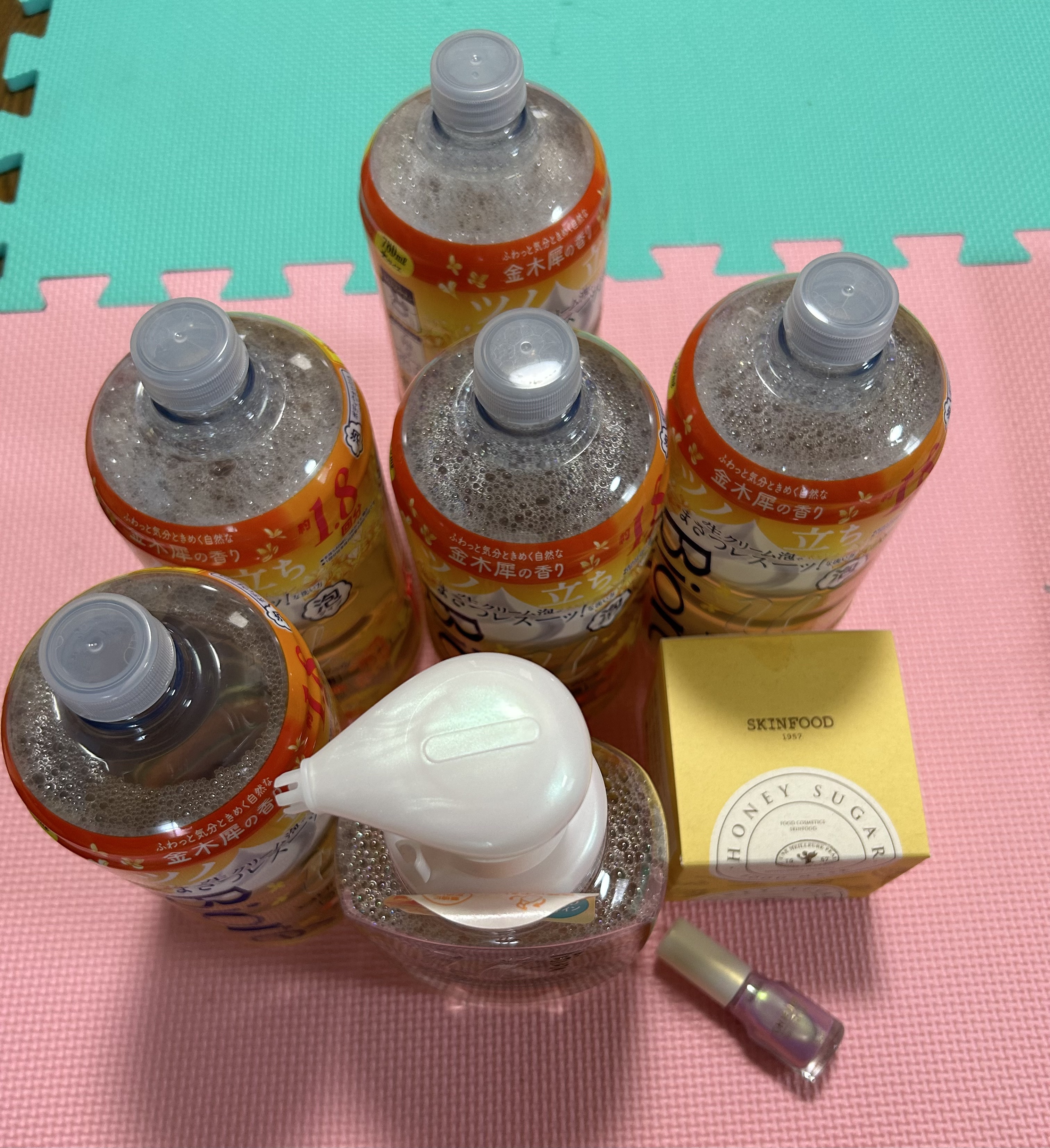 ビオレｕザ ボディ 泡タイプ ボディウォッシュ 金木犀の香り/ビオレu/ボディソープを使ったクチコミ（1枚目）