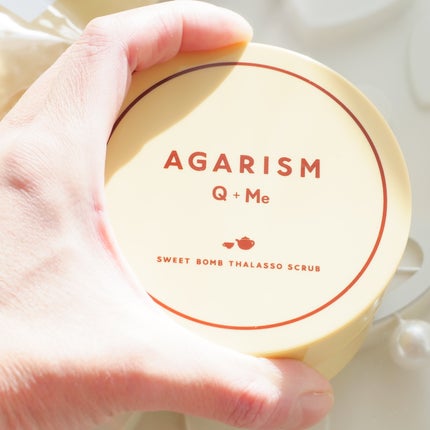 Q+Me スウィートボムタラソスクラブレモンティーの香り/AGARISM/バストケア・ヒップケアを使ったクチコミ(8枚目)