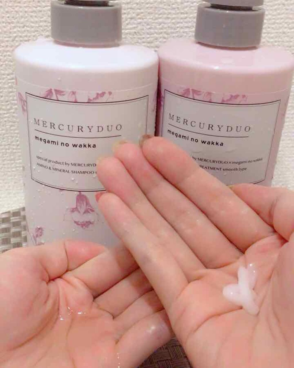 MERCURYDUO シャンプー【スムース】・トリートメント【スムース】/R&/市販シャンプーを使ったクチコミ(2枚目)
