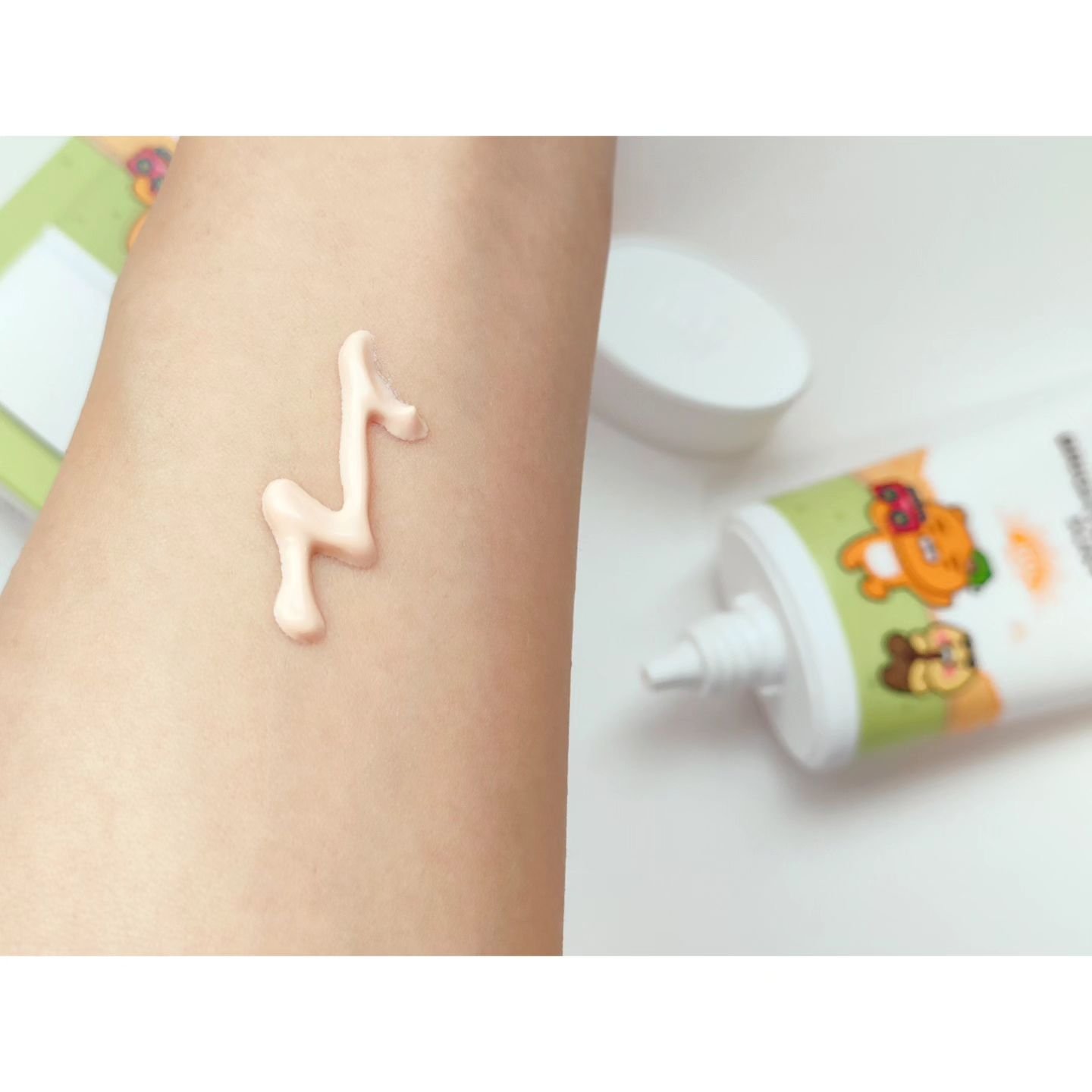 ブライトニングアップサンプラス/Dr.G/日焼け止めクリームを使ったクチコミ（3枚目）