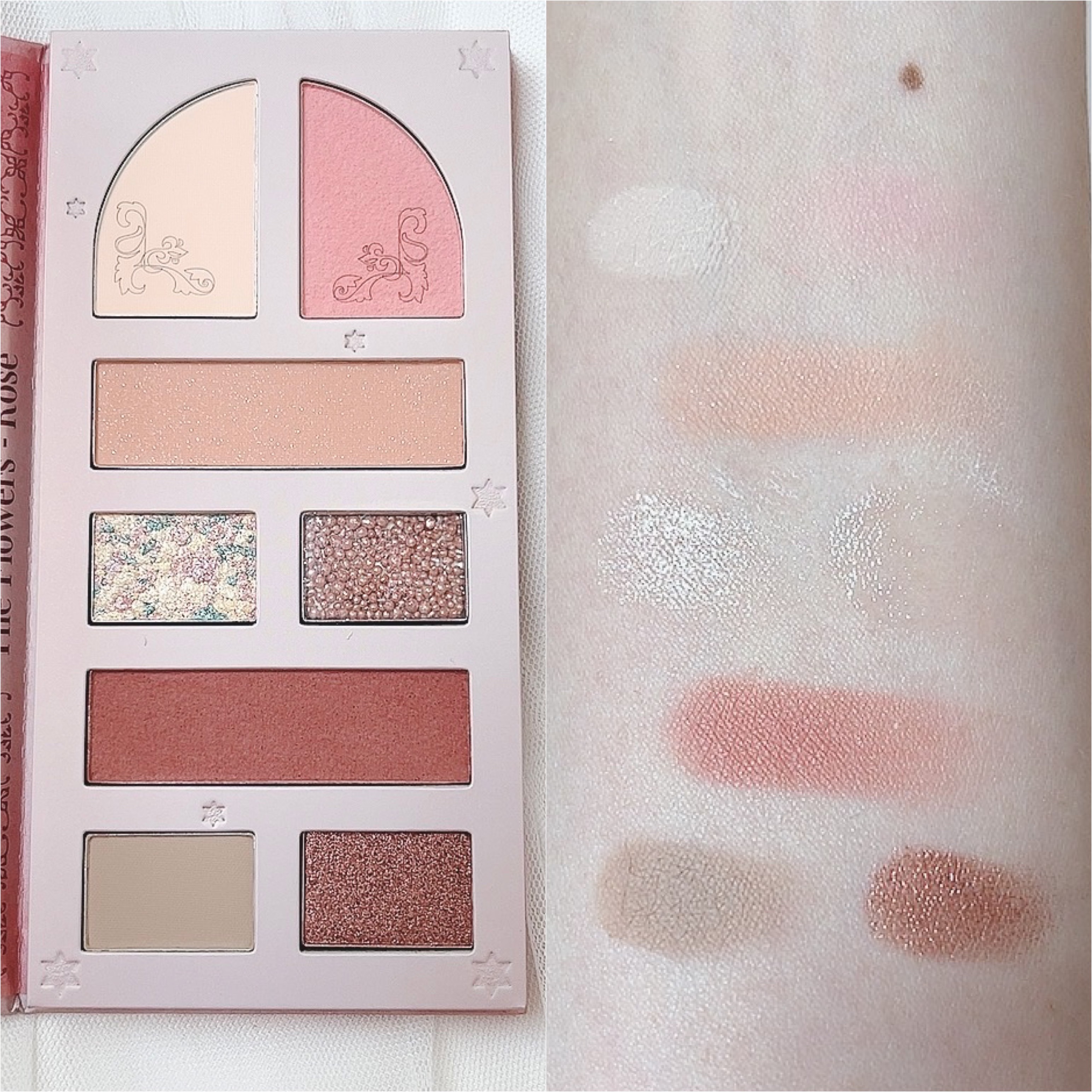 レディフラワーパレット 03 ローズ/MilleFée/マルチパレットを使ったクチコミ（3枚目）