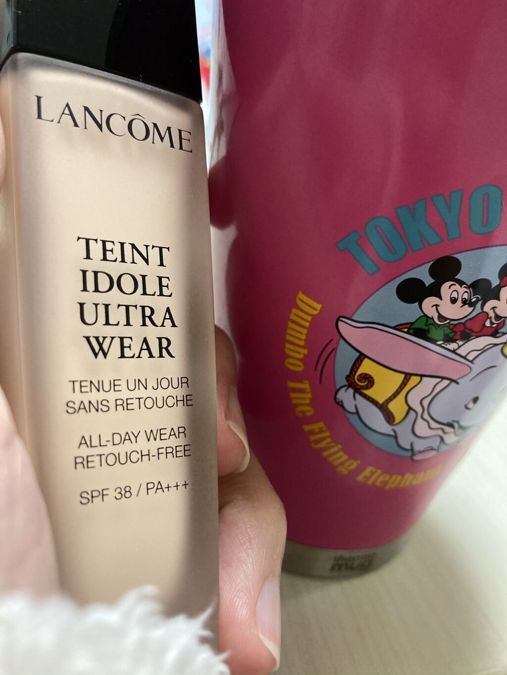 タンイドル ウルトラ ウェア リキッド/LANCOME/リキッドファンデーションを使ったクチコミ（2枚目）