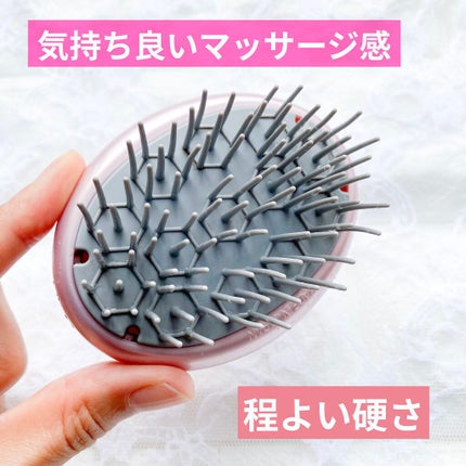 髪通りなめらか シャンプーブラシ KNS-600/ベス/スカルプブラシを使ったクチコミ(2枚目)