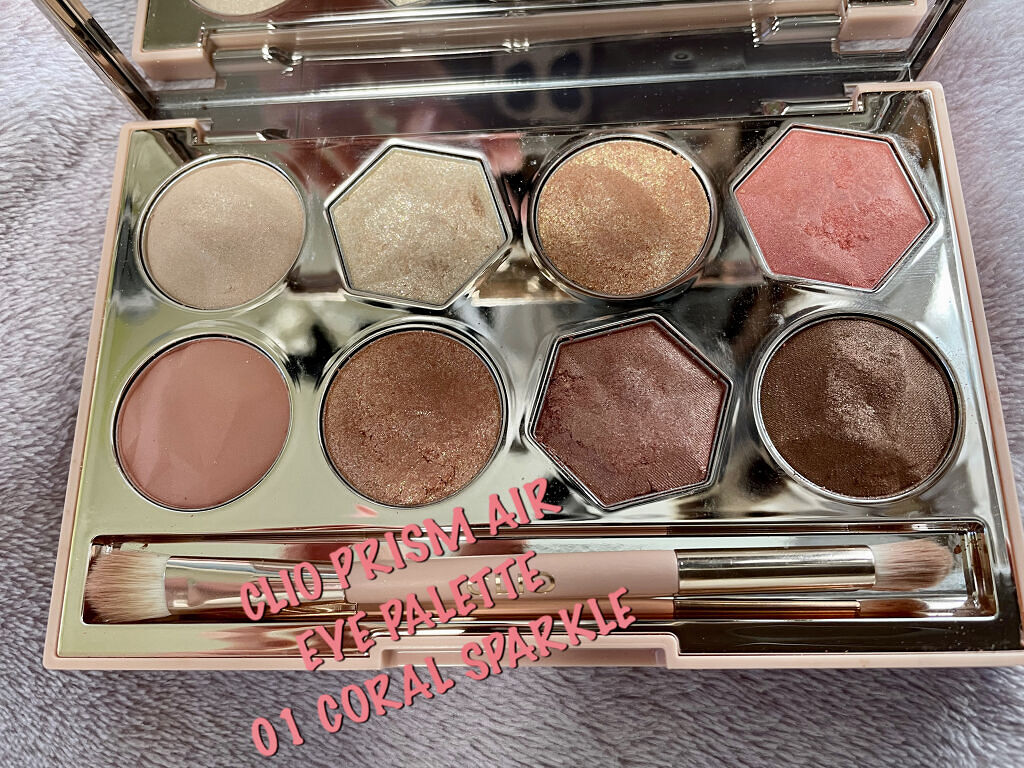 プリズム エアー アイ パレット/CLIO/アイシャドウパレットを使ったクチコミ（1枚目）