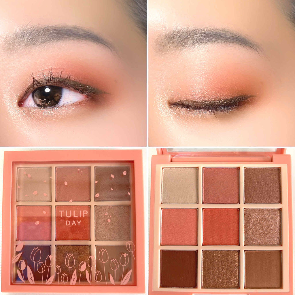 プレイカラーアイズ チューリップデー/ETUDE/アイシャドウパレットを使ったクチコミ（1枚目）