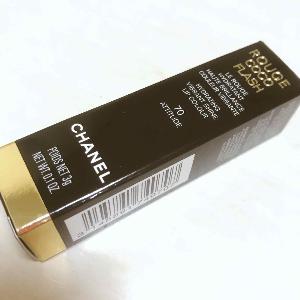 ルージュ ココ フラッシュ/CHANEL/口紅を使ったクチコミ(2枚目)