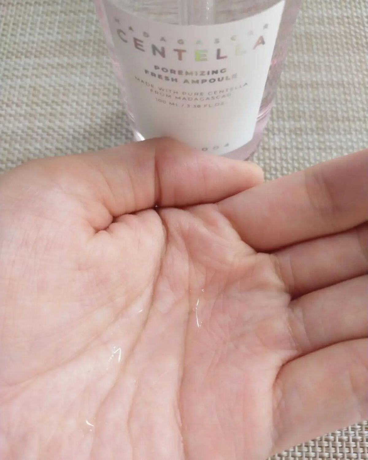 ポアマイジング フラッシュ アンプル/SKIN1004/美容液を使ったクチコミ(3枚目)