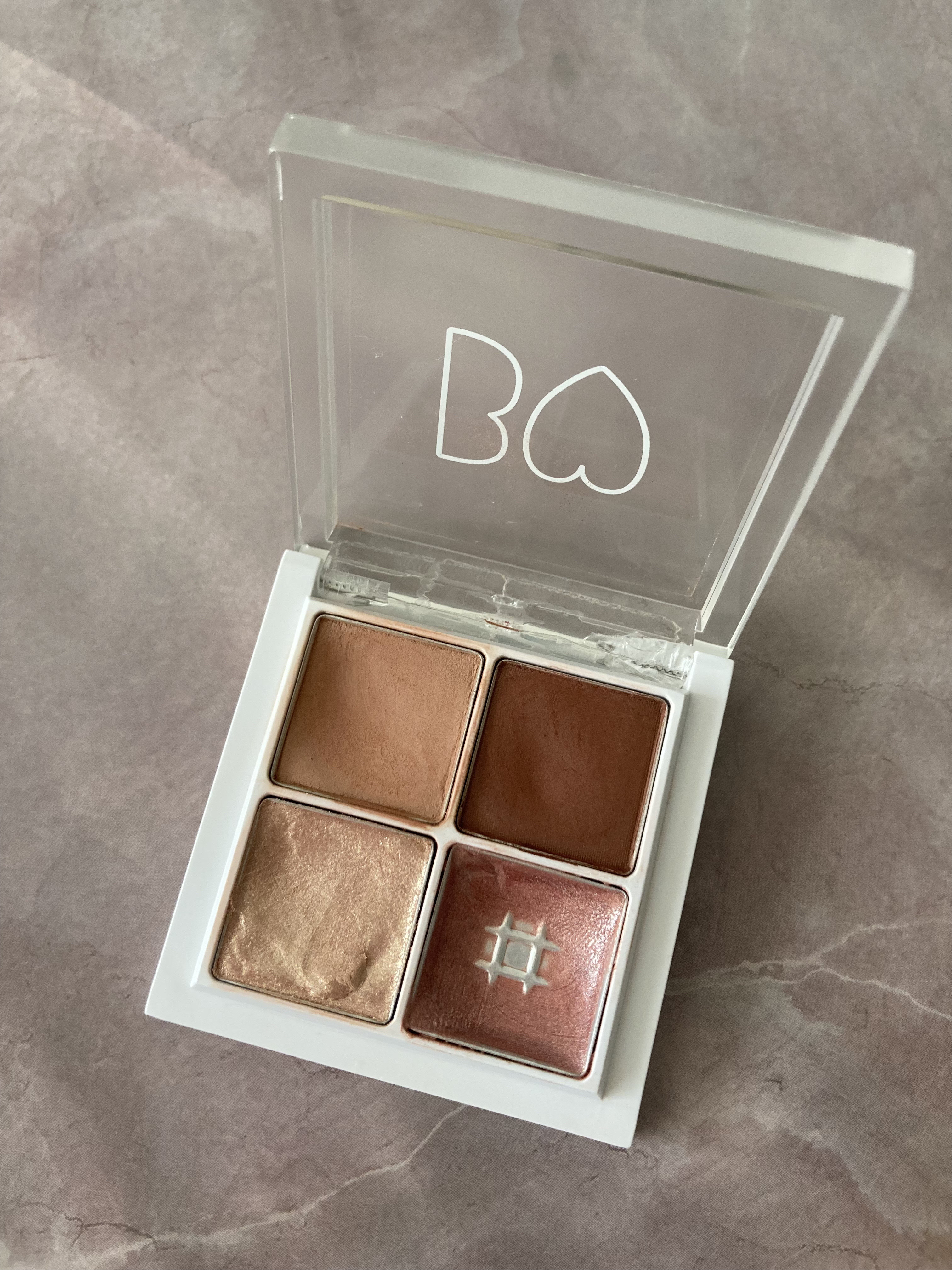 THE アイパレR/b idol/アイシャドウパレットを使ったクチコミ（3枚目）