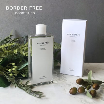 クリアVCフェイシャルローション/BORDER FREE cosmetics/化粧水を使ったクチコミ(1枚目)