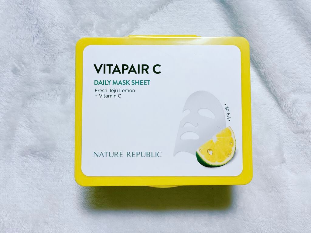 ビタペアCデイリーシートマスク/ネイチャーリパブリック/シートマスク・パックを使ったクチコミ(2枚目)