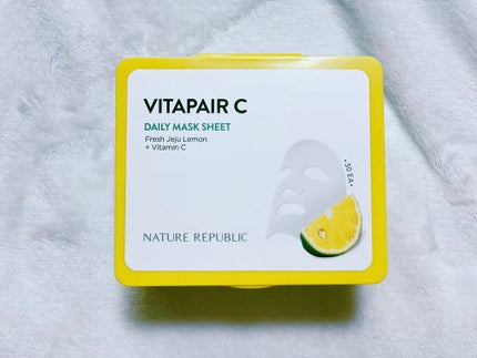 ビタペアCデイリーシートマスク/ネイチャーリパブリック/シートマスク・パックを使ったクチコミ(2枚目)