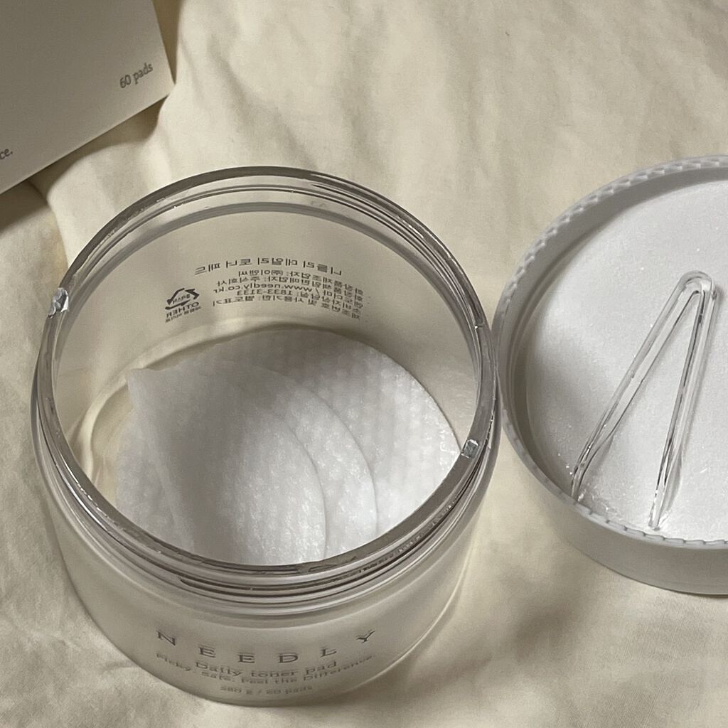 デイリートナーパッド/NEEDLY/トナーパッドを使ったクチコミ（2枚目）