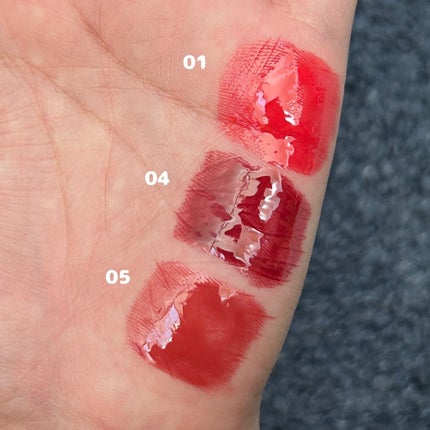 ジューシーティントリップカラー/U R GLAM/リップティントを使ったクチコミ(6枚目)