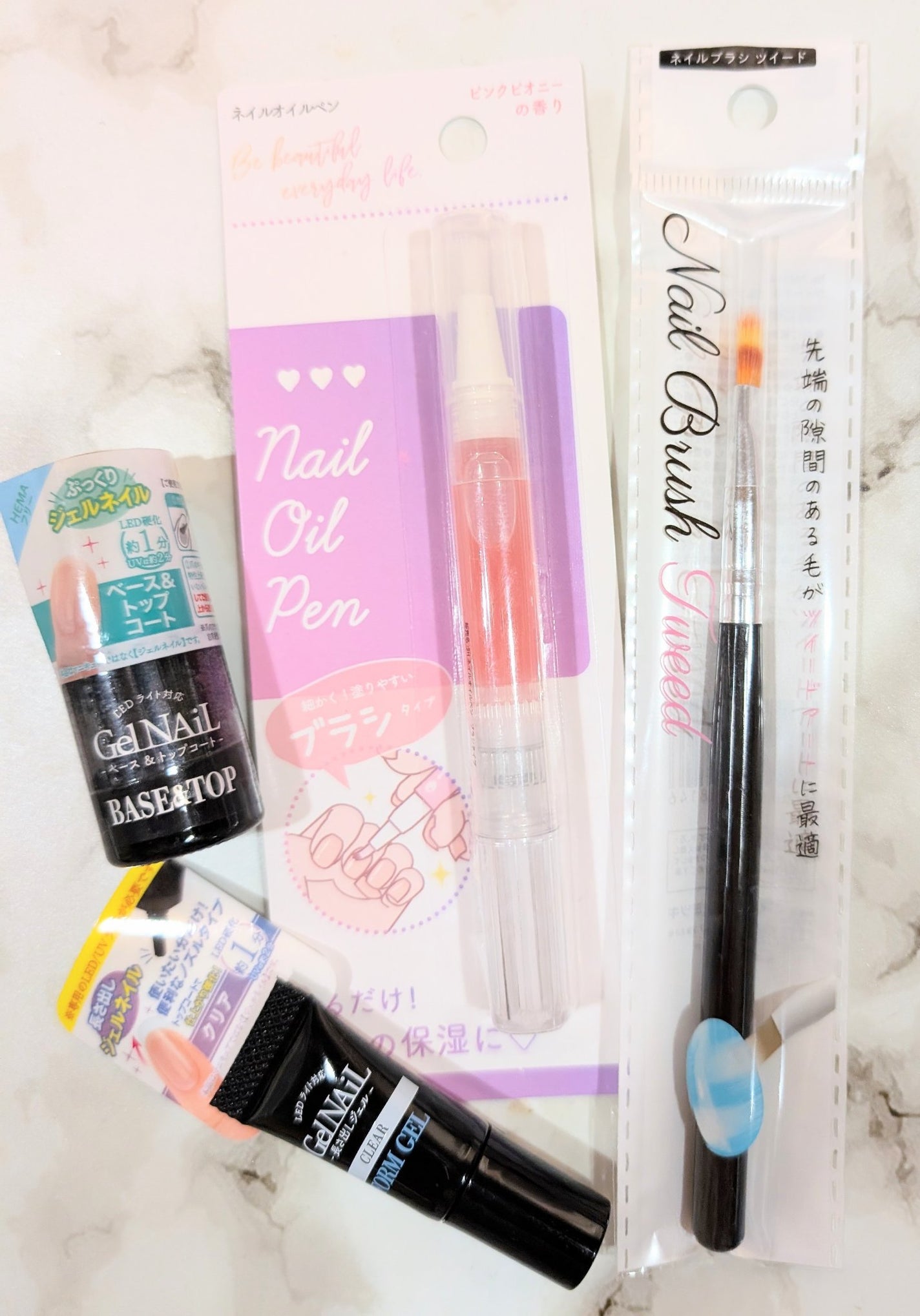 ジェルネイル(ライト対応)/セリア/ジェルネイルを使ったクチコミ(1枚目)