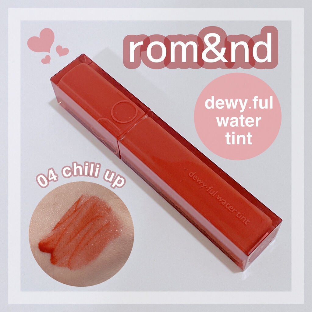 デュイフルウォーターティント/rom&nd/リップティントを使ったクチコミ(1枚目)