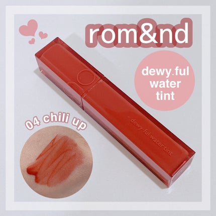 デュイフルウォーターティント/rom&nd/リップティントを使ったクチコミ(1枚目)