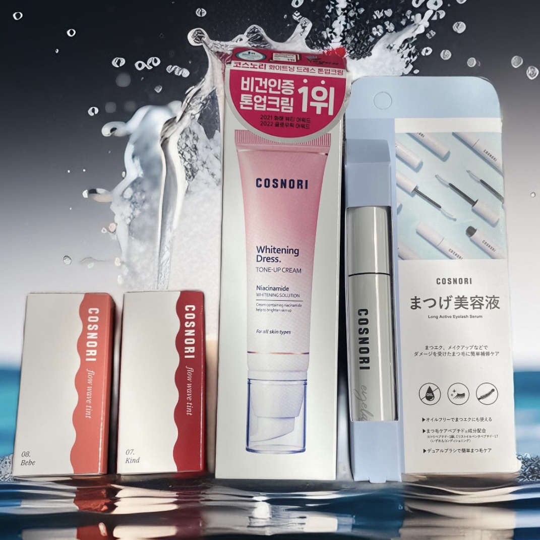 ホワイトニングドレストーンアップクリーム/COSNORI/化粧下地を使ったクチコミ（2枚目）