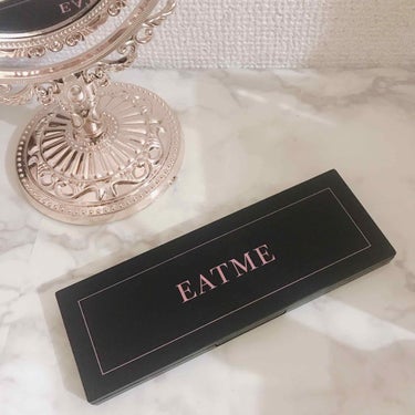 
LARME付録❤︎
EATMEアイシャドウパレット✨✨

友人に『LARMEの付録が優秀』と聞いて早速購入してきましたᙏ̤̫⑅*

一応画像見ただけでどういうコスメなのか分かるようにしているつもりです