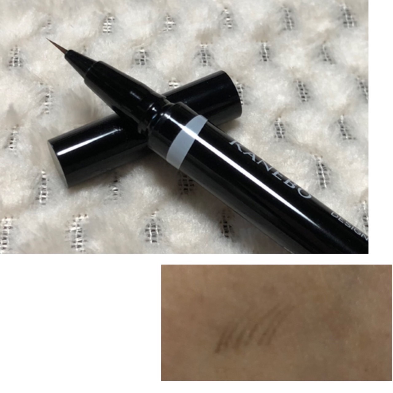 デザイニングアイブロウリクイド/KANEBO/リキッドアイブロウを使ったクチコミ（3枚目）