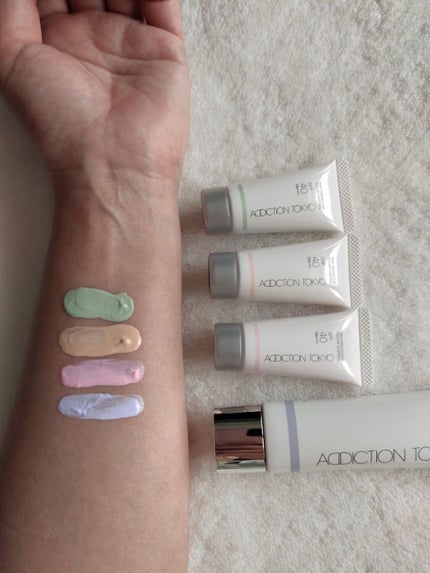 アディクション スキンプロテクター カラーコントロール SPF 40 PA+++/ADDICTION/化粧下地を使ったクチコミ(2枚目)