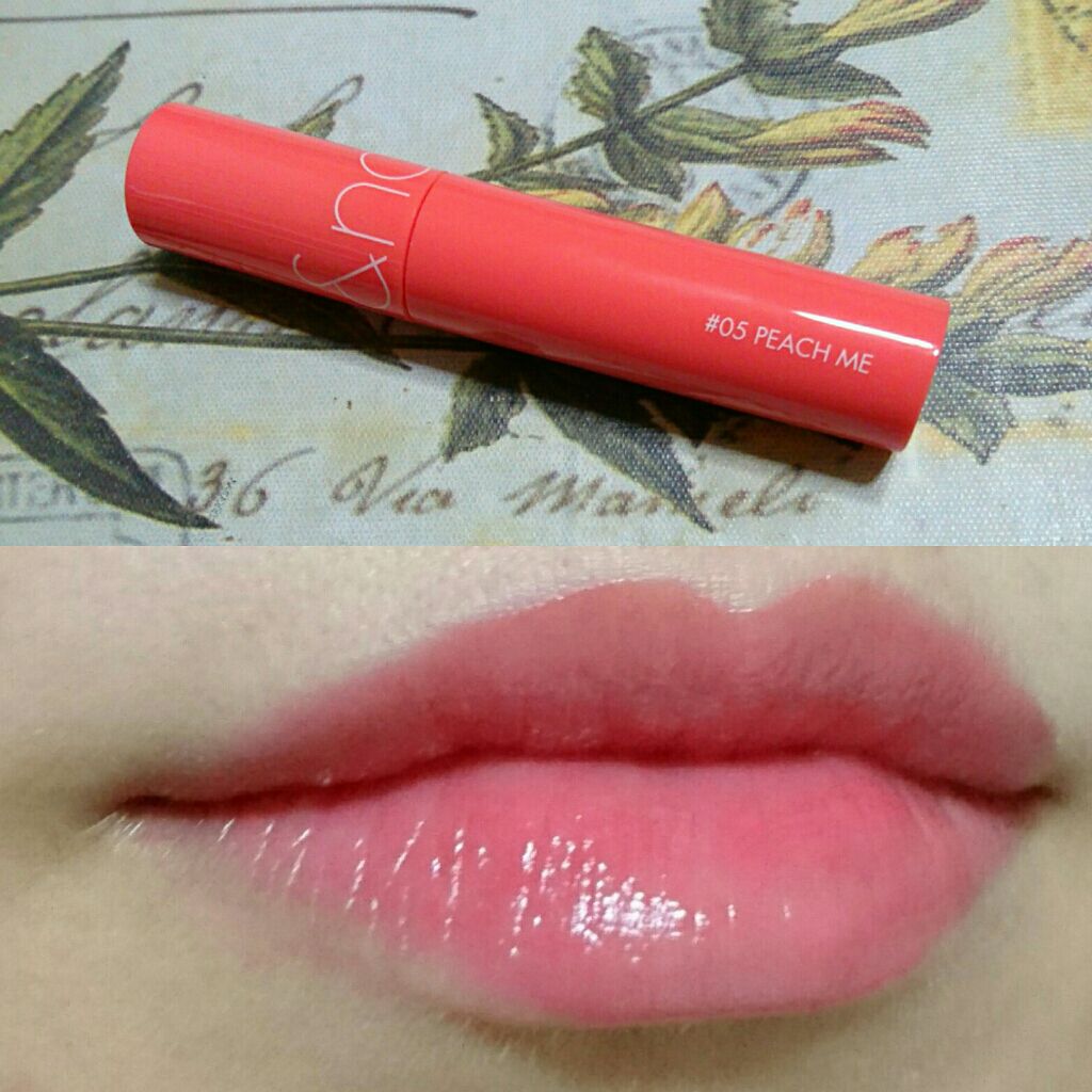 ジューシーラスティングティント/rom&nd/リップティントを使ったクチコミ（1枚目）