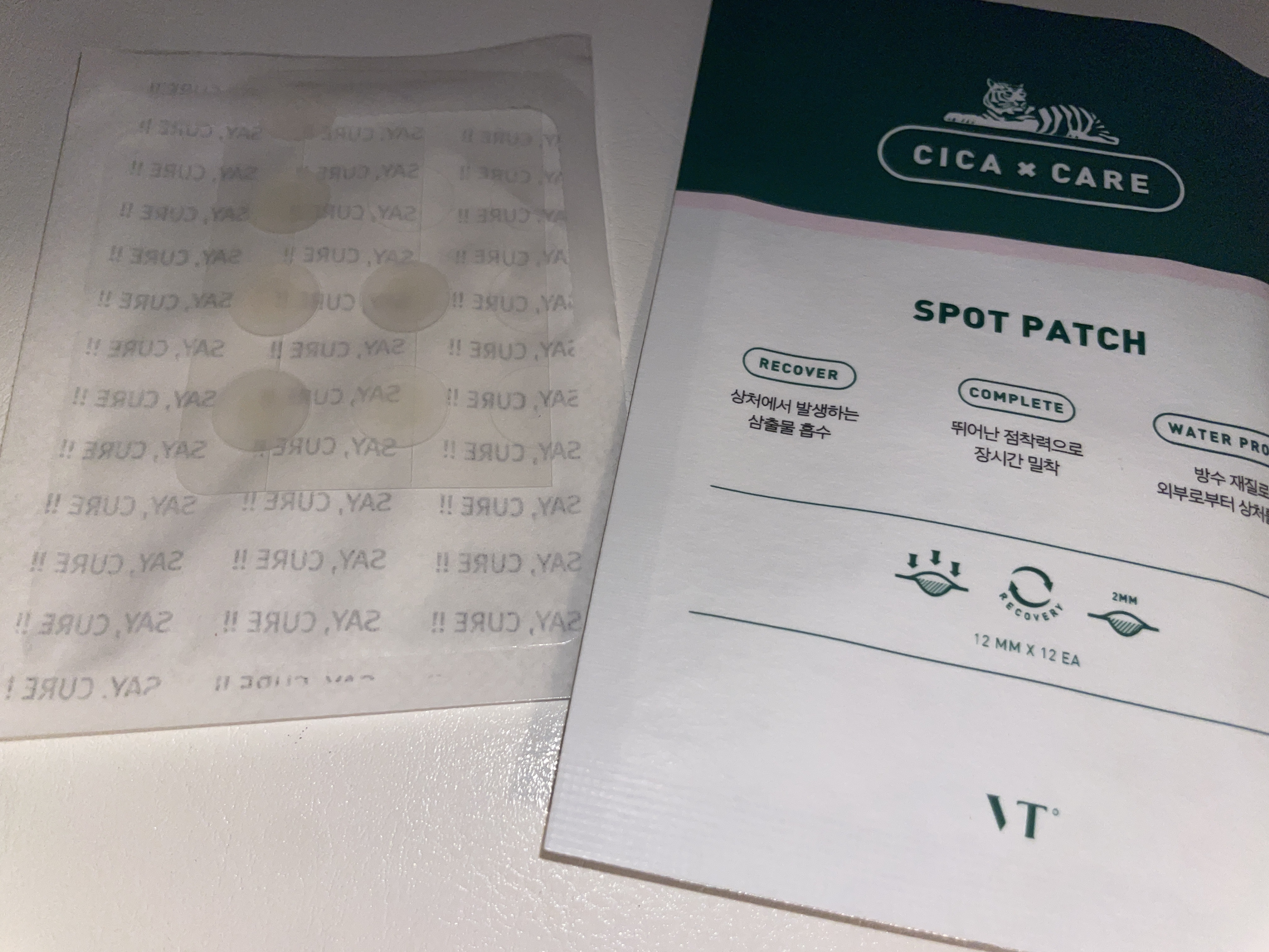 プロCICA クリアスポットパッチ/VT/その他スキンケアを使ったクチコミ（1枚目）