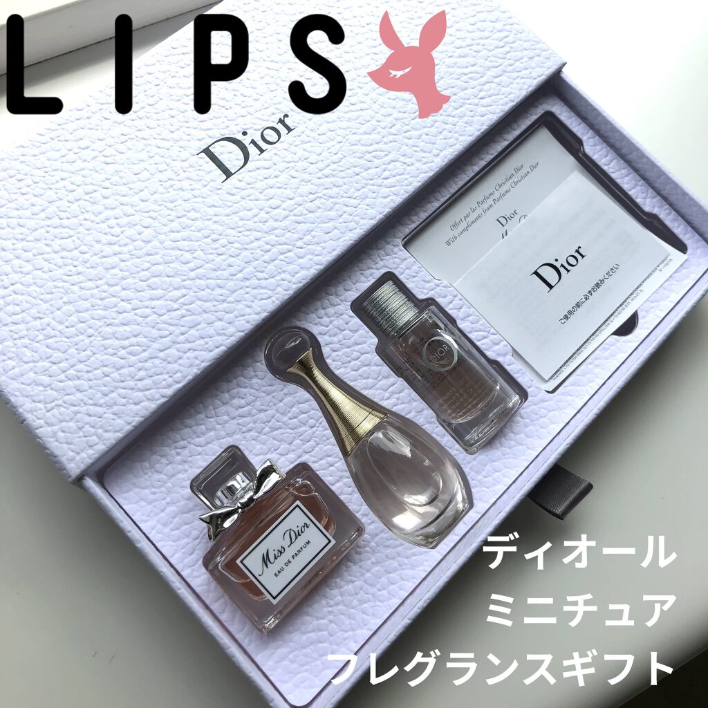 Diorの香水(レディース) ジャドール オードゥ パルファン他、3商品を使った口コミ -\プラチナ会員のウェルカムギフト/ by  LIPS