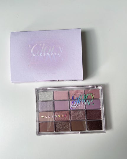 ソフトブラーリングアイパレット/wakemake/アイシャドウパレットを使ったクチコミ(2枚目)