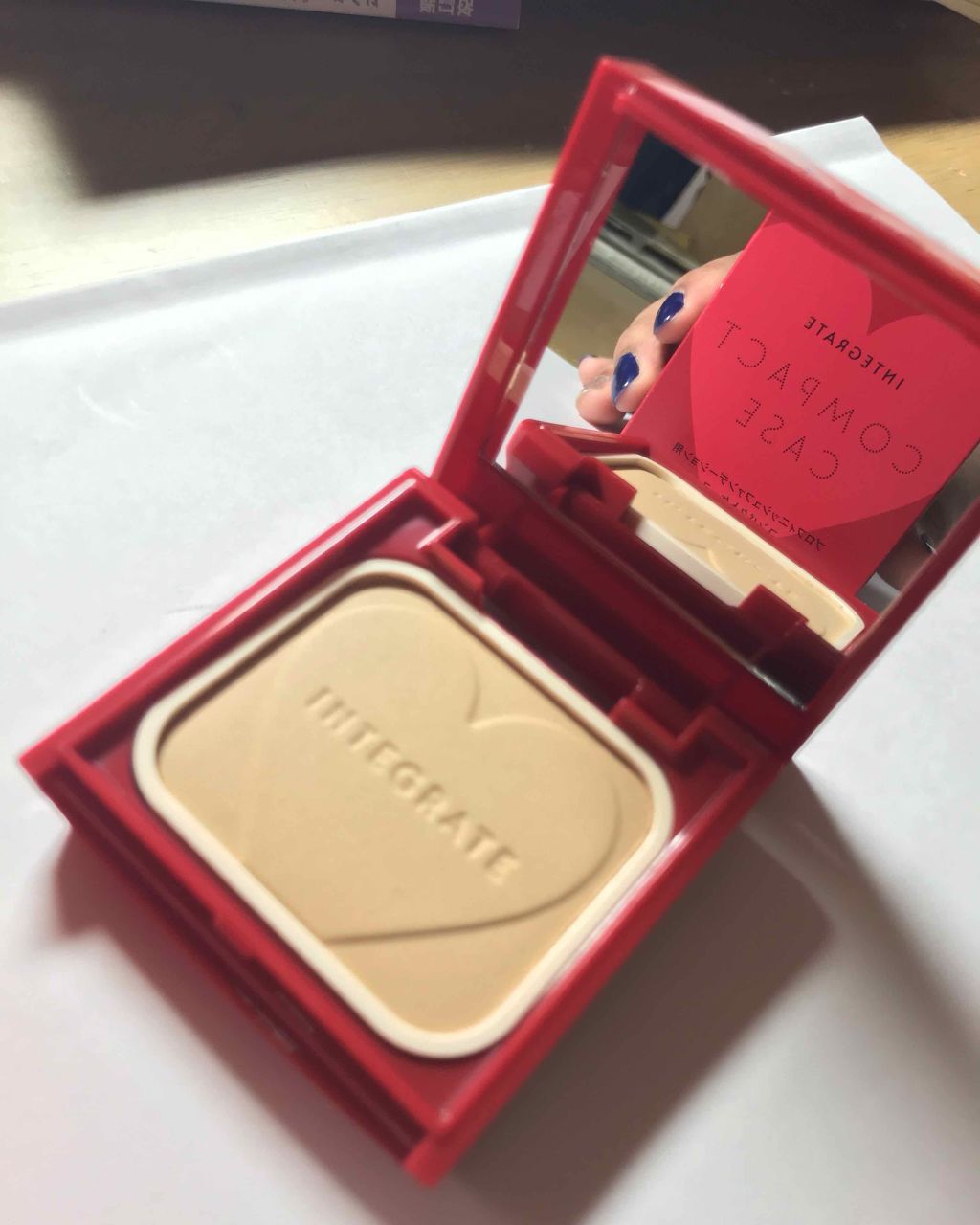 プロフィニッシュファンデーション オークル30/インテグレート/パウダーファンデーションを使ったクチコミ（1枚目）