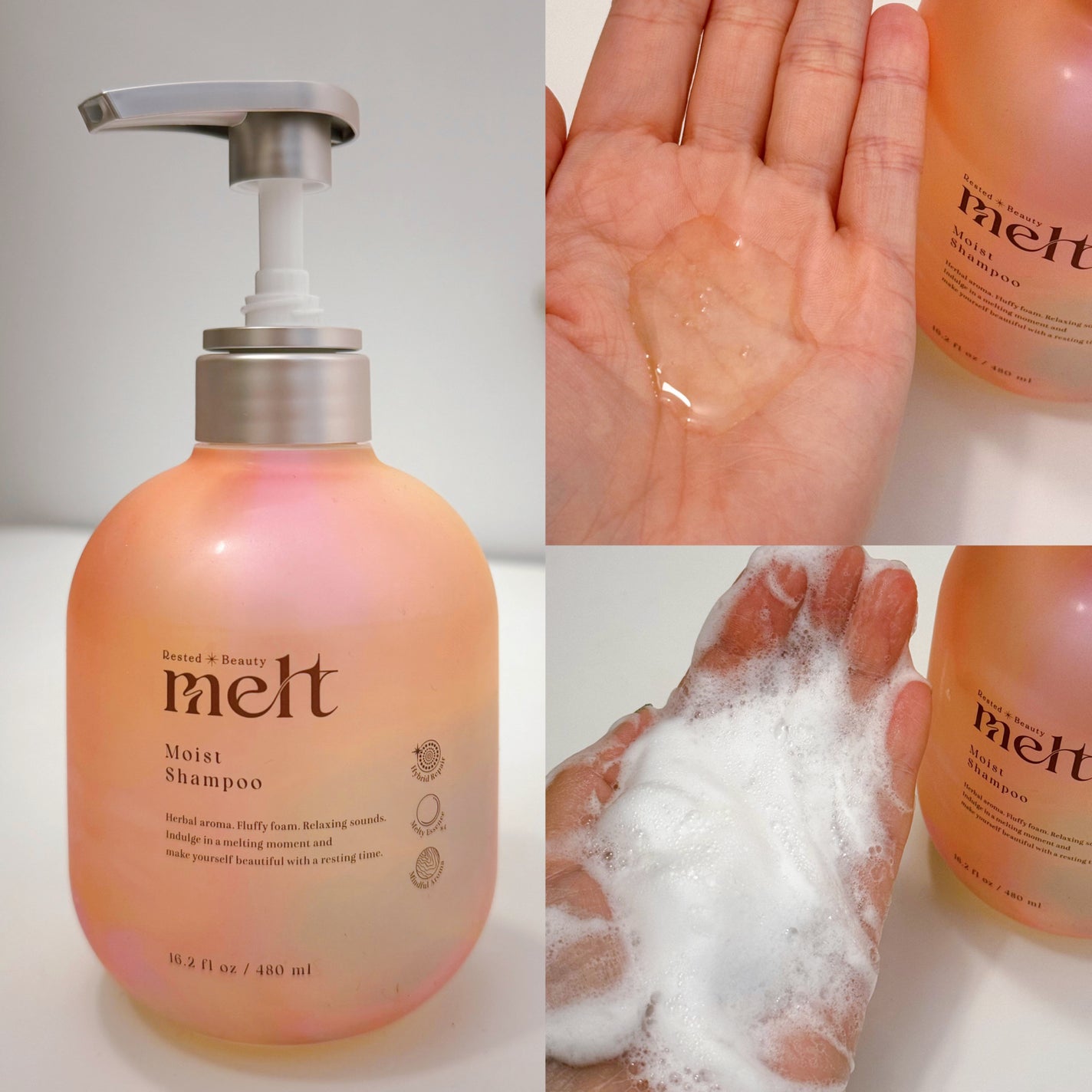 メルト モイストシャンプー/トリートメント/melt/市販シャンプーを使ったクチコミ(2枚目)