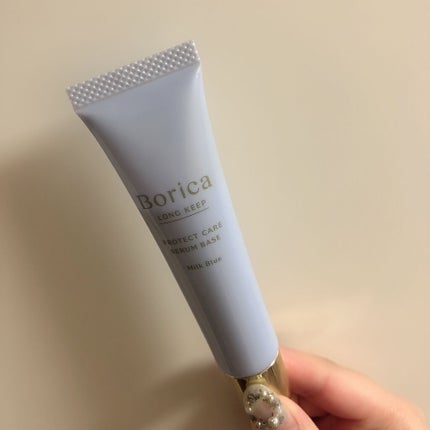 くずれ防止 美容液ケアベース ミルクブルー SPF30 PA++/Borica/化粧下地を使ったクチコミ(1枚目)