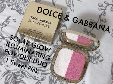 ソーラーグロウ イルミネーティングパウダー デュオ/DOLCE&GABBANA BEAUTY/ハイライトを使ったクチコミ（1枚目）