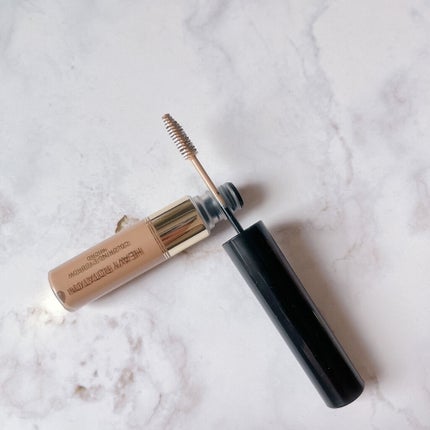 カラーリングアイブロウ マイクロ 03 アッシュブラウン/ヘビーローテーション/眉マスカラを使ったクチコミ(2枚目)