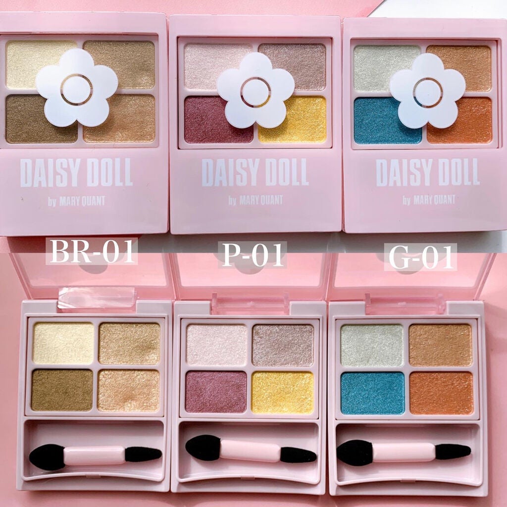 デイジードール アイカラー パレット/DAISY DOLL by MARY QUANT/アイシャドウパレットを使ったクチコミ(2枚目)