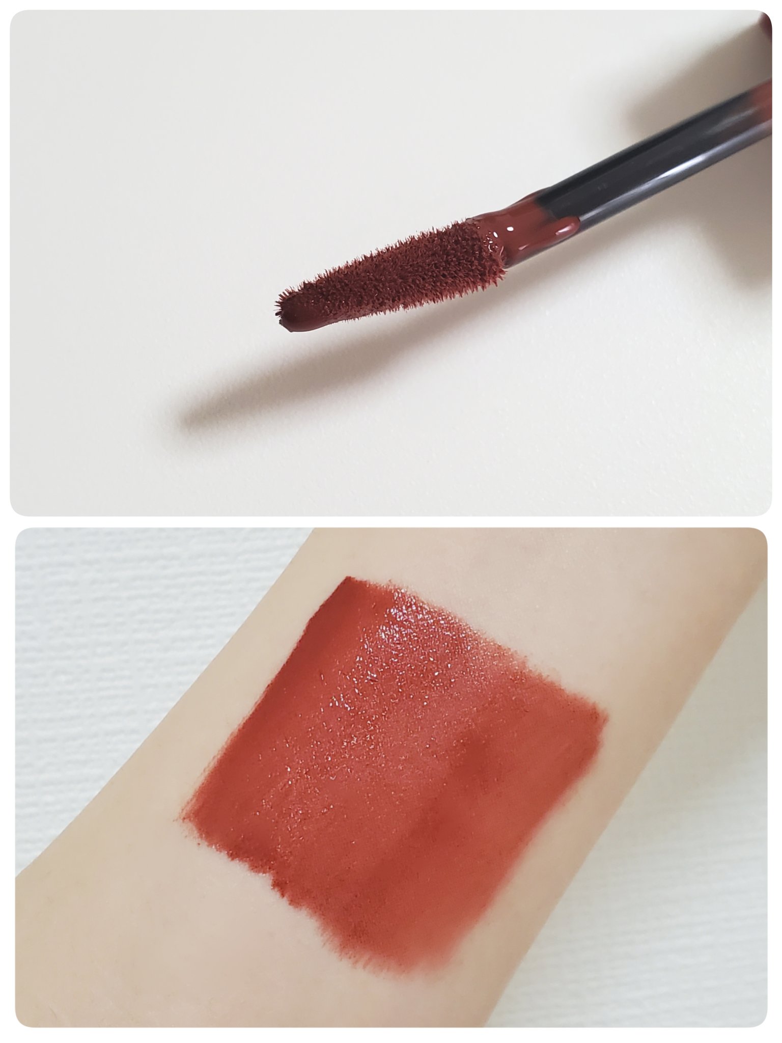 SPステイ ヴィニルインク 130 極上のローストチョコレート/MAYBELLINE NEW YORK/口紅を使ったクチコミ（2枚目）