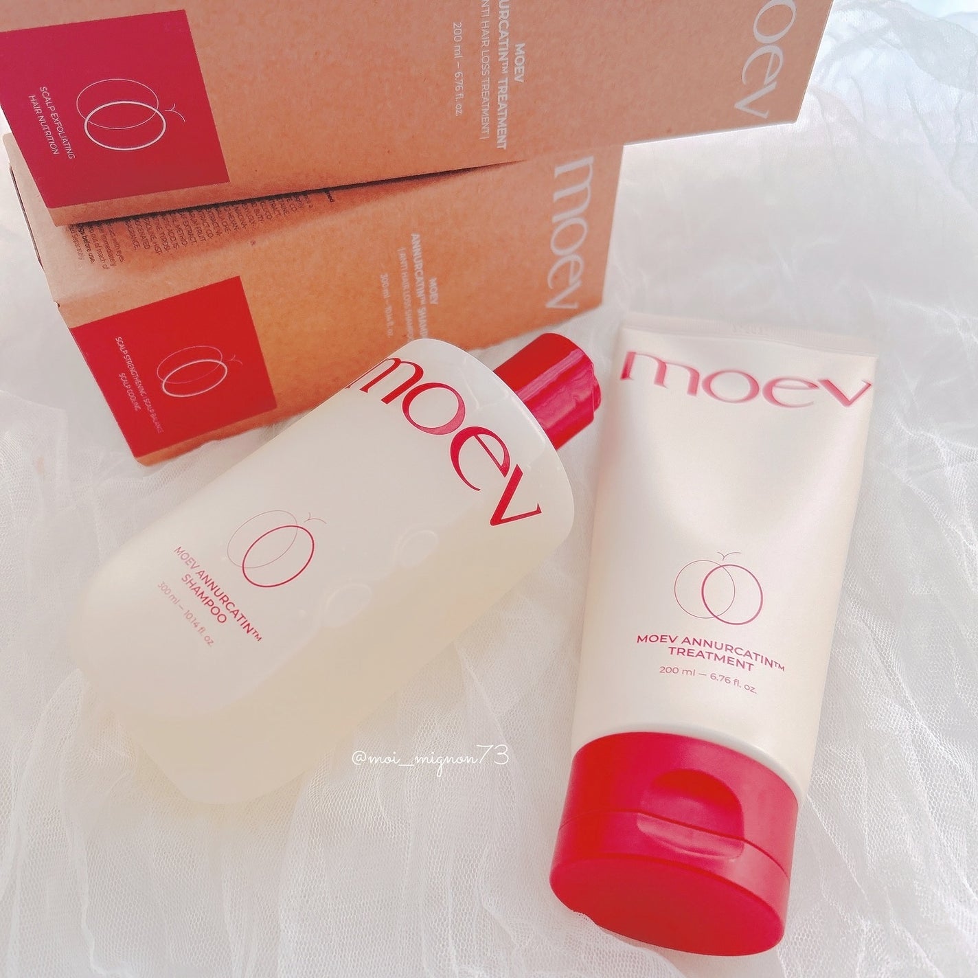 モエブ アヌカチン シャンプー/トリートメント/moev/市販シャンプーを使ったクチコミ(4枚目)