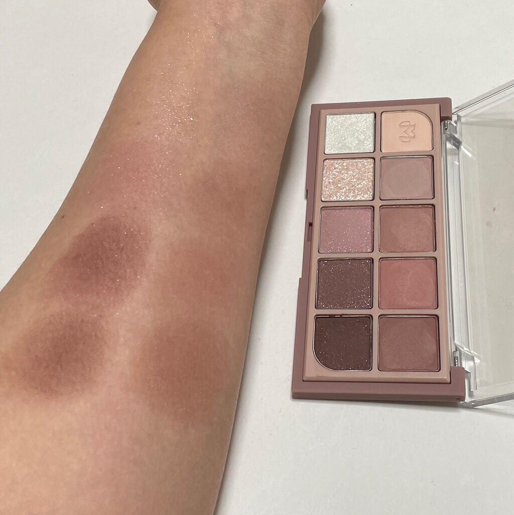 MDショールモーメント アイシャドウパレット/mude/アイシャドウパレットを使ったクチコミ(3枚目)