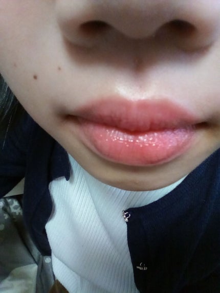 ラスティンググロスリップ/CEZANNE/口紅を使ったクチコミ(4枚目)