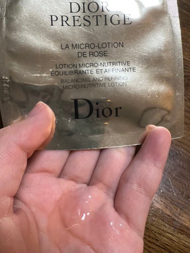 プレステージ ローション ド ローズ/Dior/化粧水を使ったクチコミ（2枚目）