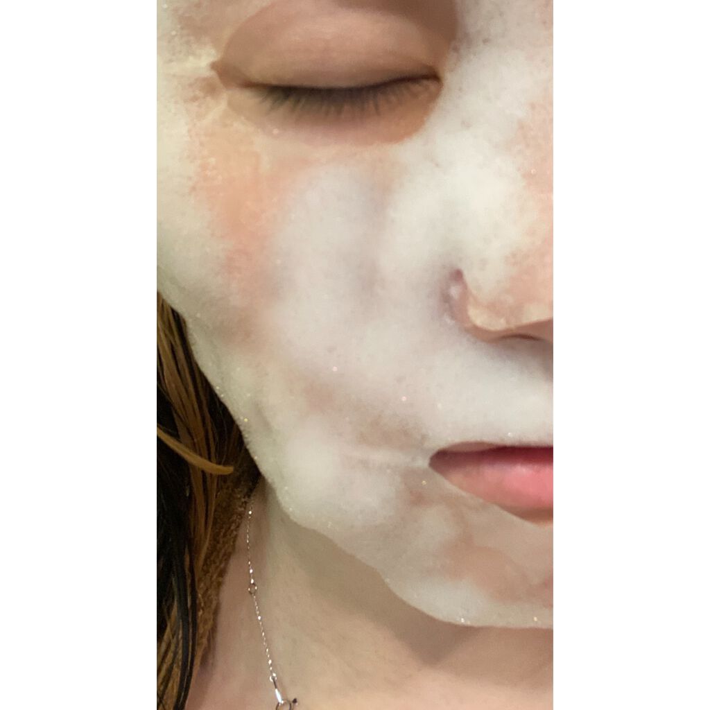 ホワイト もこもこ白泡マスク/リッツ/洗い流すパック・マスクを使ったクチコミ(2枚目)