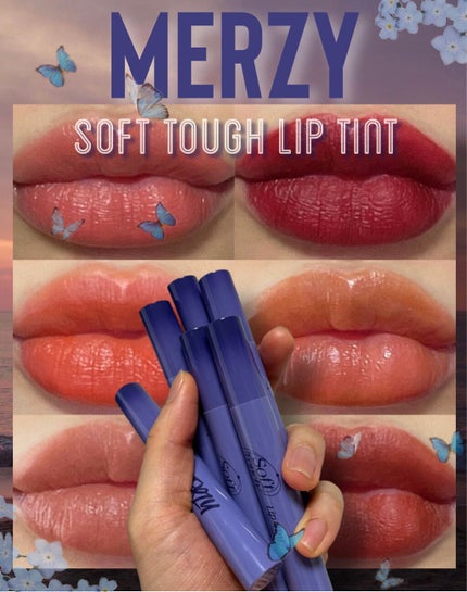 Soft touch lip tint/MERZY/口紅を使ったクチコミ(1枚目)